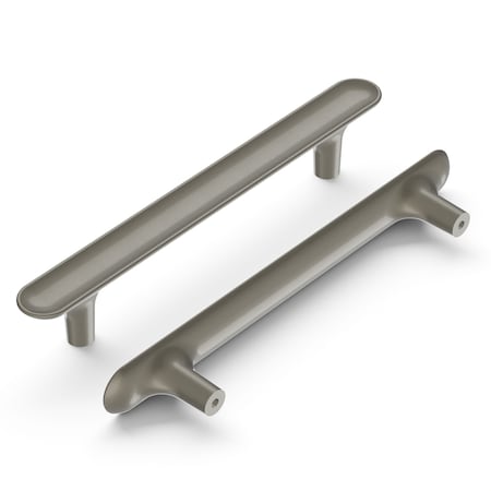 Hickory Hardware Maven Collection Pull 5-1/16 Inch 128mm Center to Center Satin Nickel Finish H078780SN